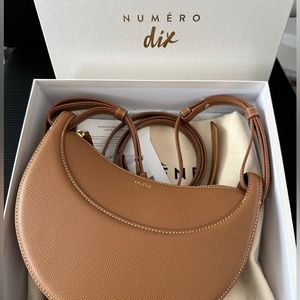 SOLD - Polène Numero Dix Bag in Textured Camel